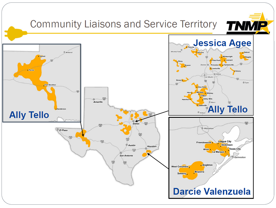 Community Liaisons territories